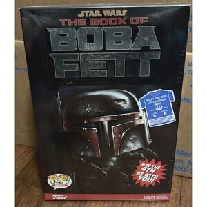 Funko Pop Tees Star Wars The Book of Boba Fett T Shirt Bundle Size Medium